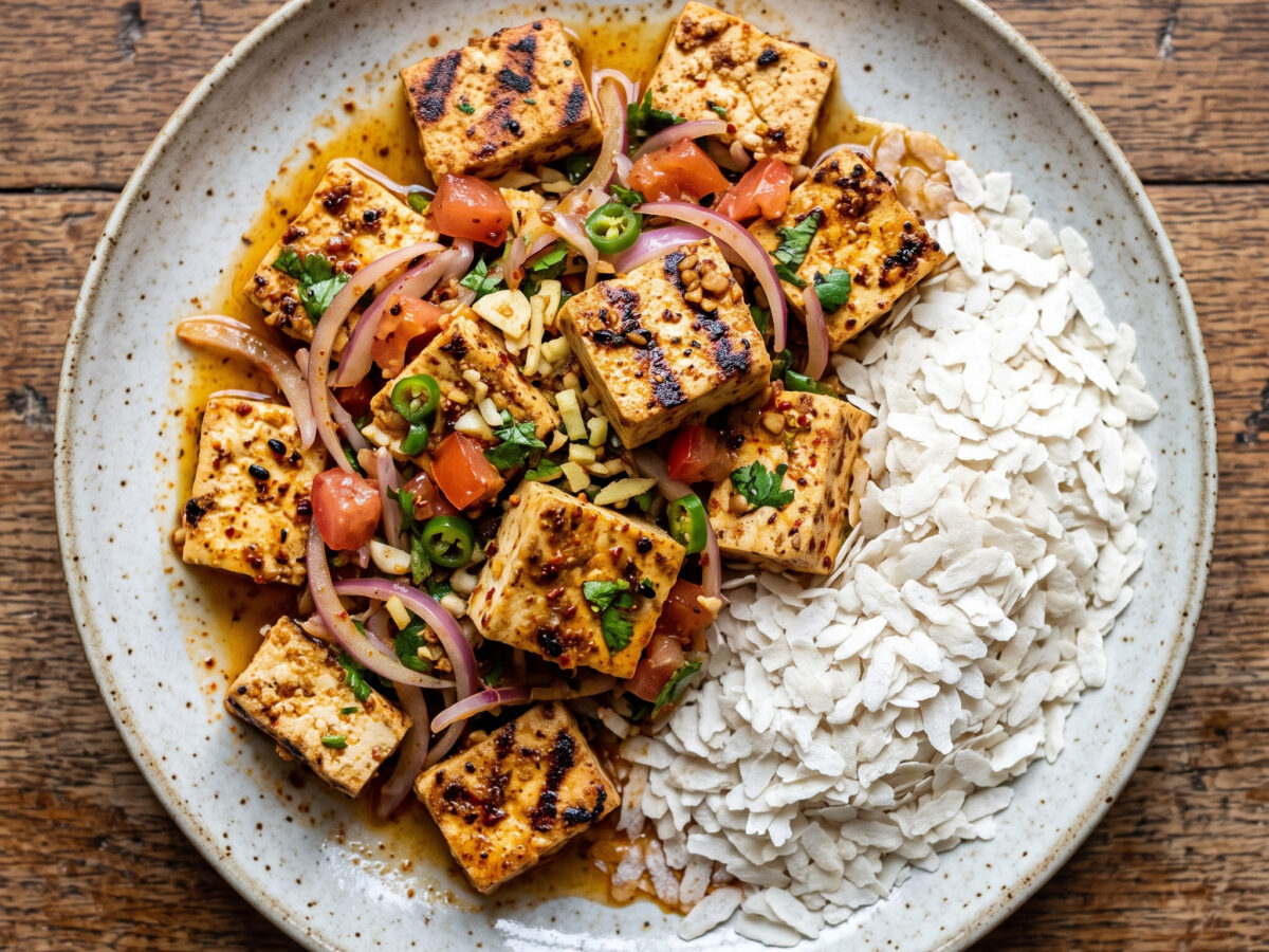 Tofu-Choila vom Grill