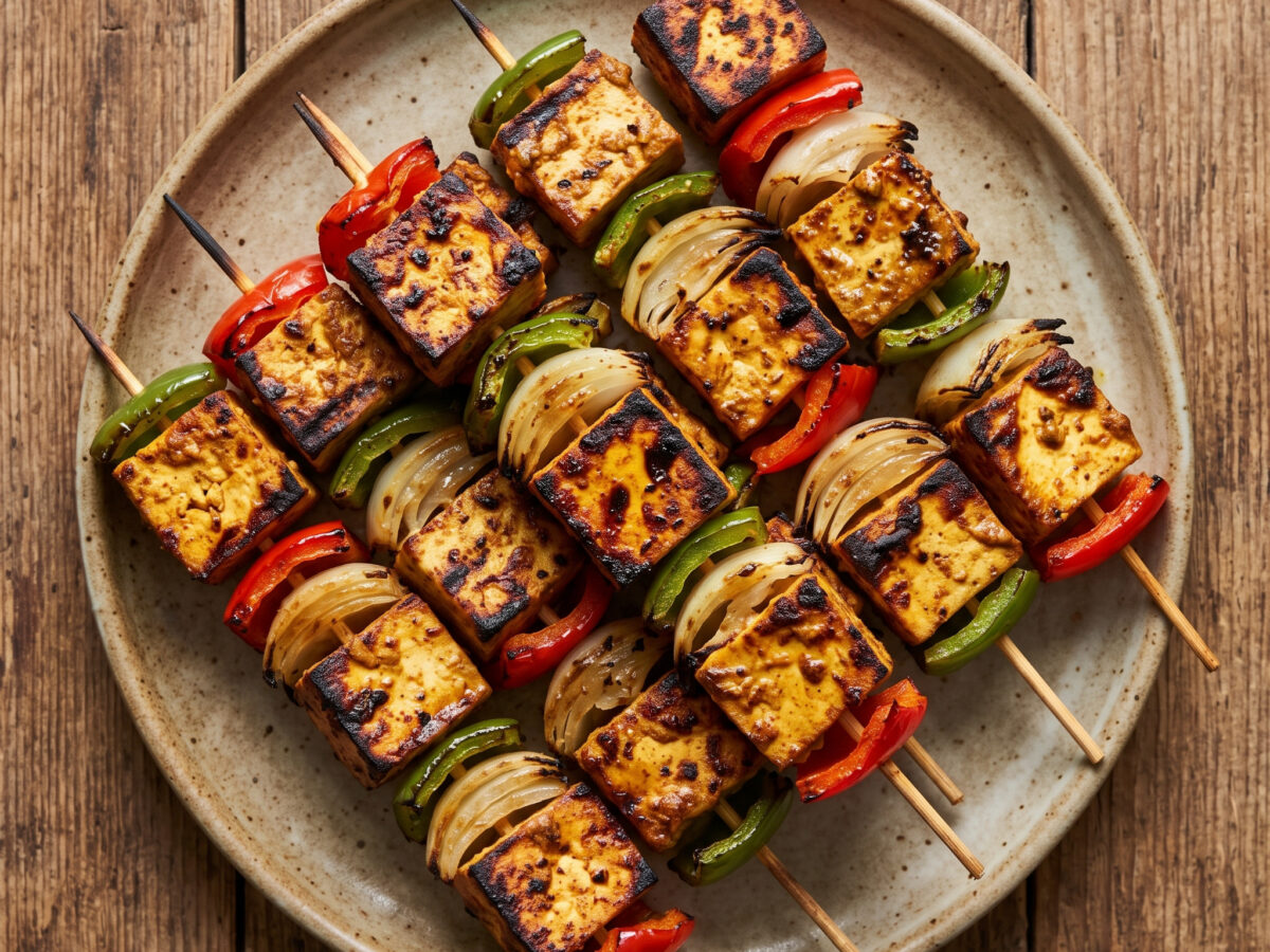 Tofu Tikka vom Grill