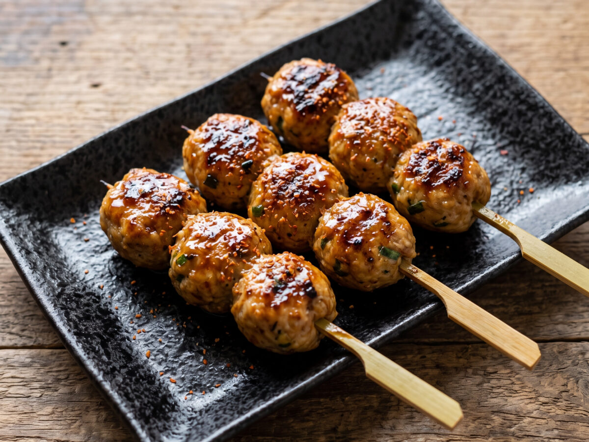 Tsukune vom Grill