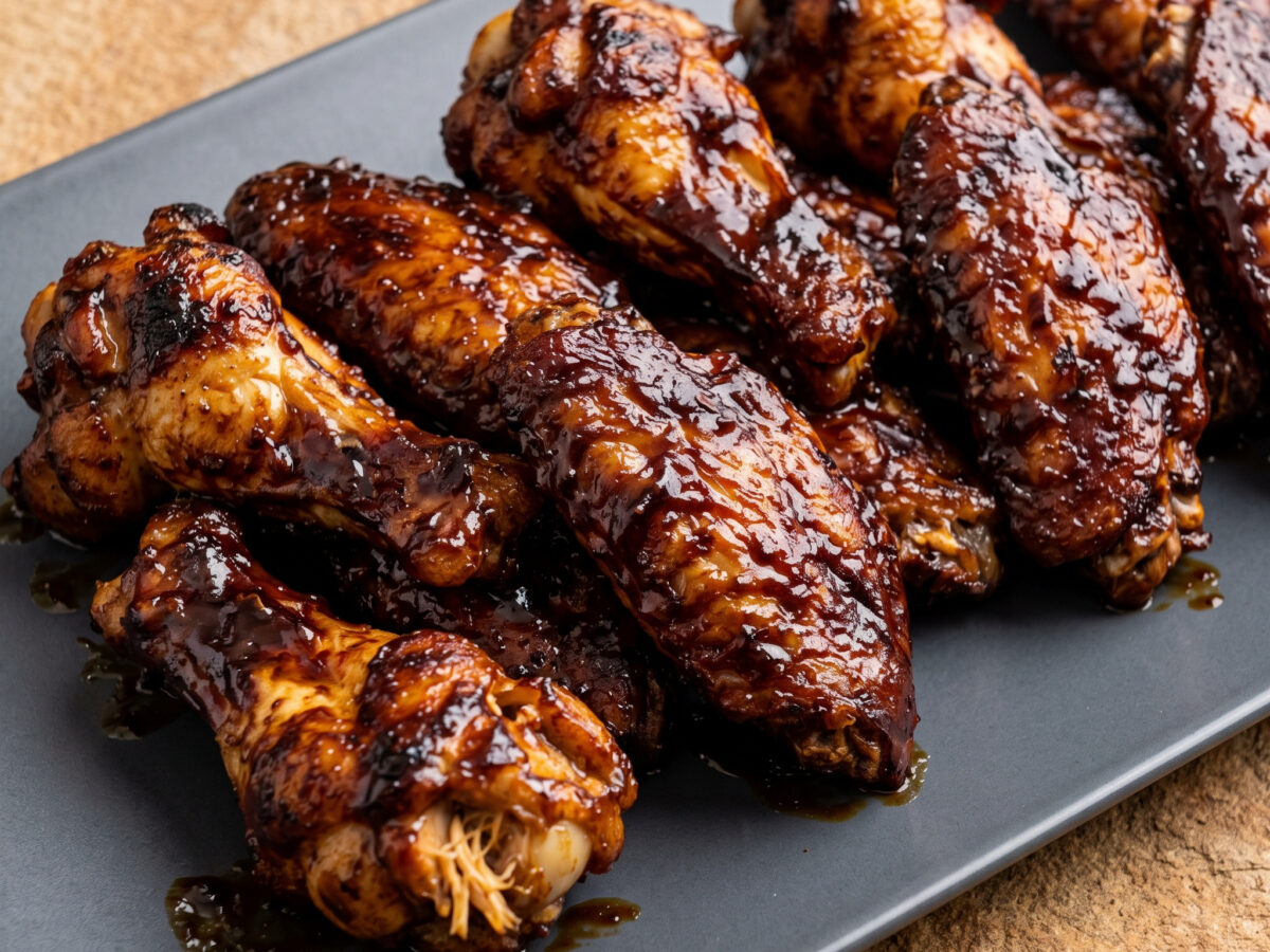 Vegemite-BBQ-Hähnchenflügel