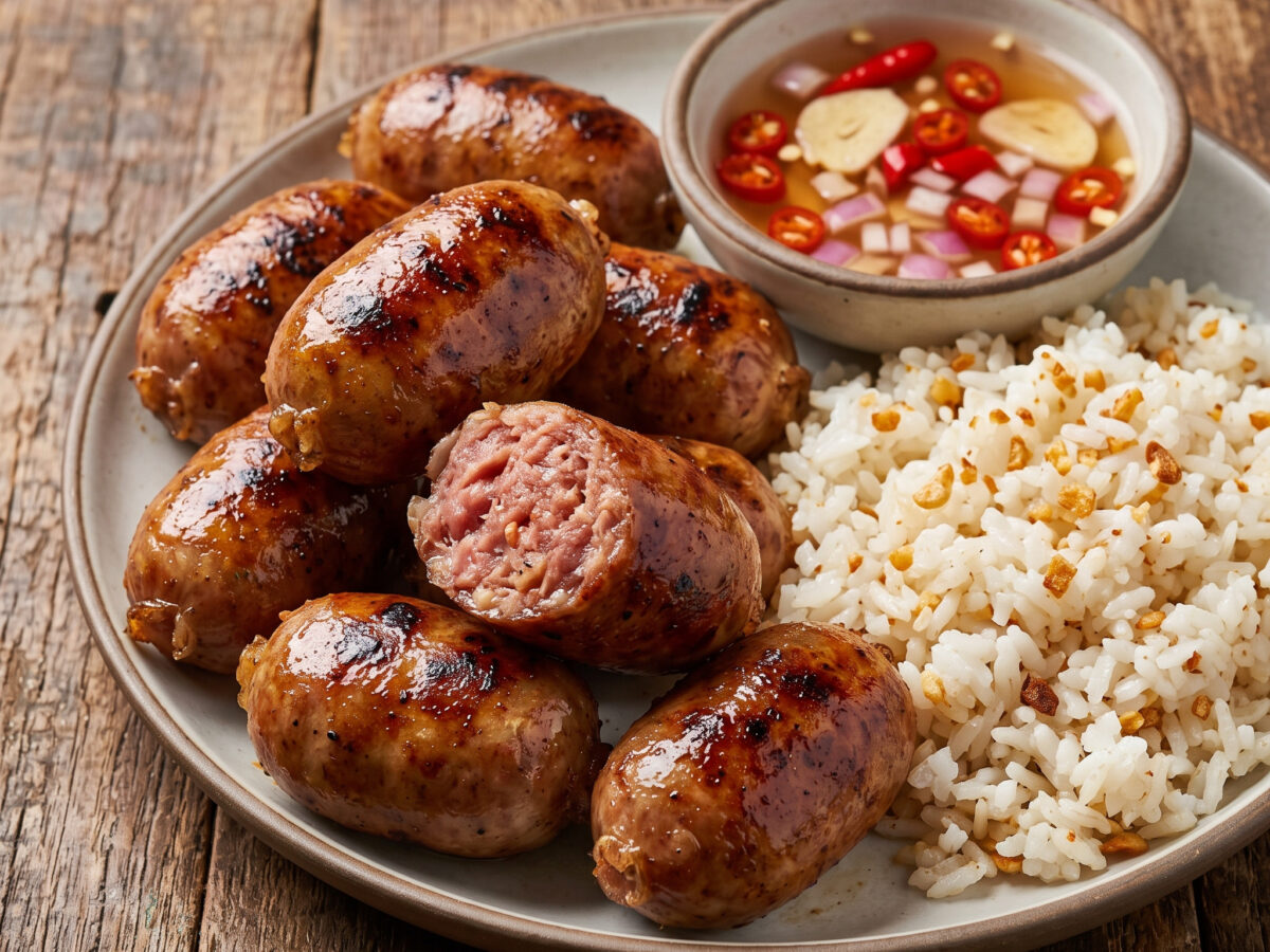 Vigan Longganisa vom Grill