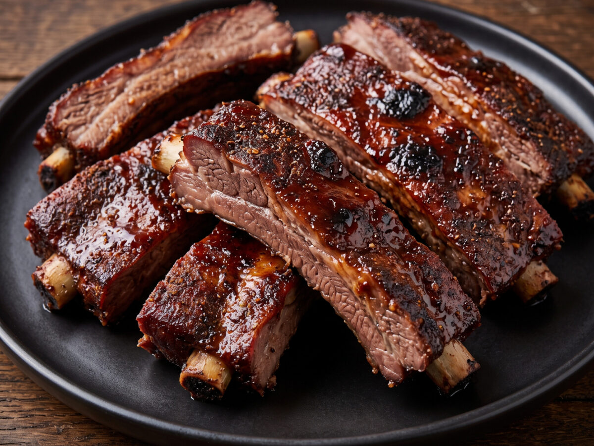 Kräftiges Wild vom Räuchergrill