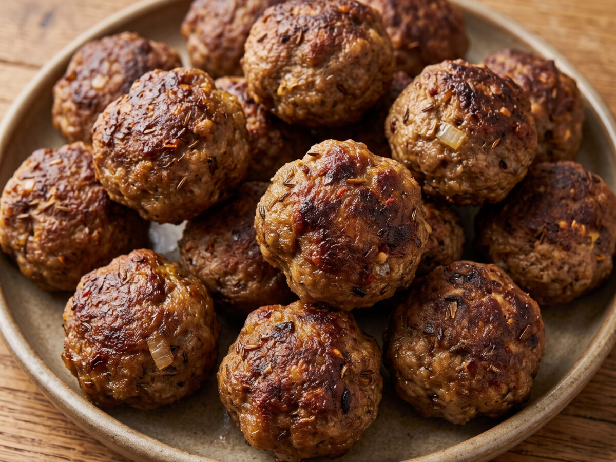 Xinjiang-Lammfleischbällchen vom Grill