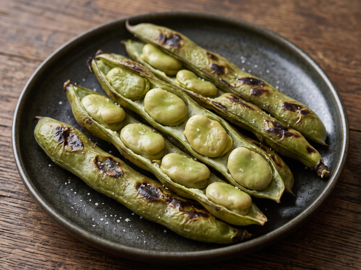 Yaki Soramame: Saubohnen vom Grill