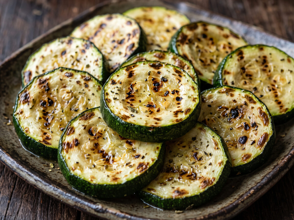 Zapallitos italianos a la parrilla